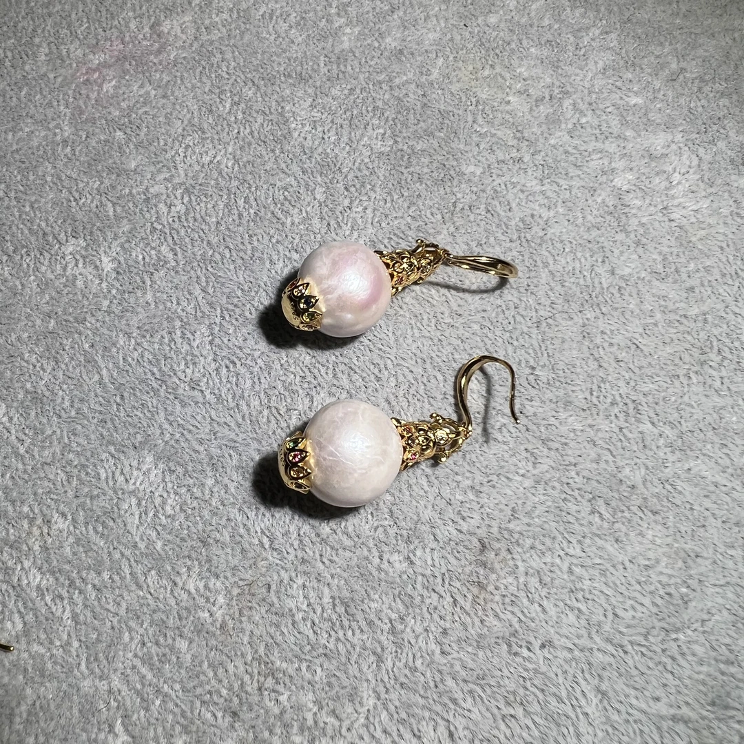 东珠耳坠/宫廷密宝禄/北京益州文物商店