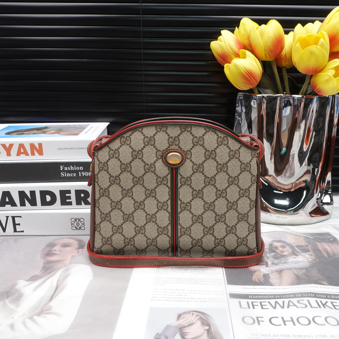 95新 GUCCI/古驰 单肩包/T10221481