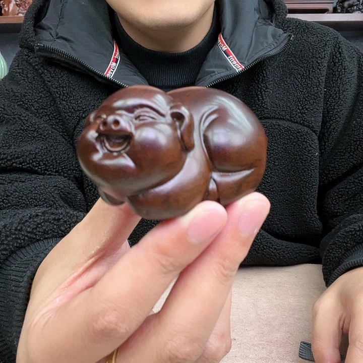 乌木类端景台小李子红木工艺品