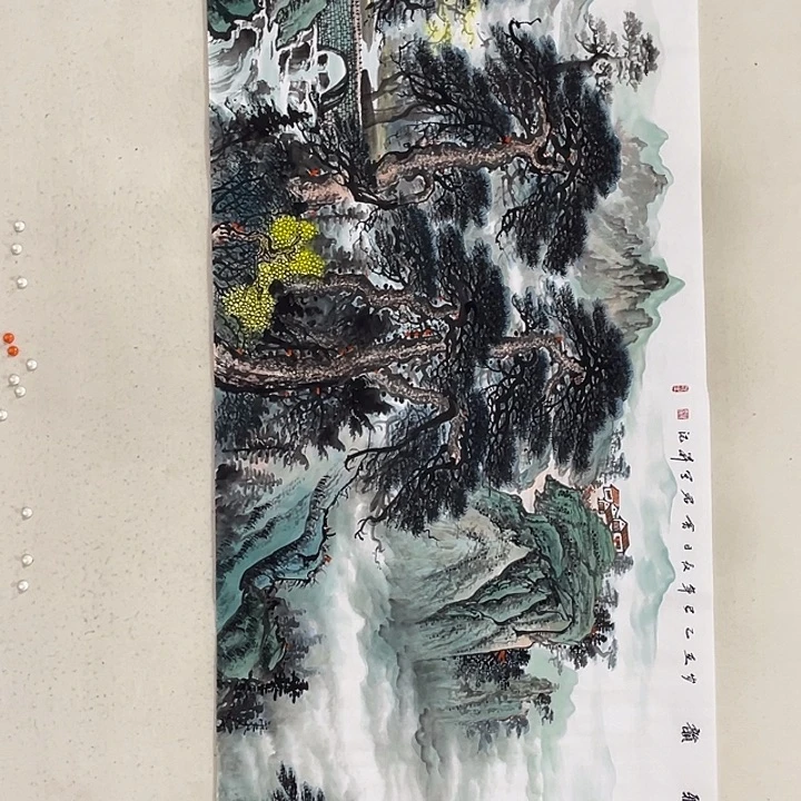 国画国画作品集的故事