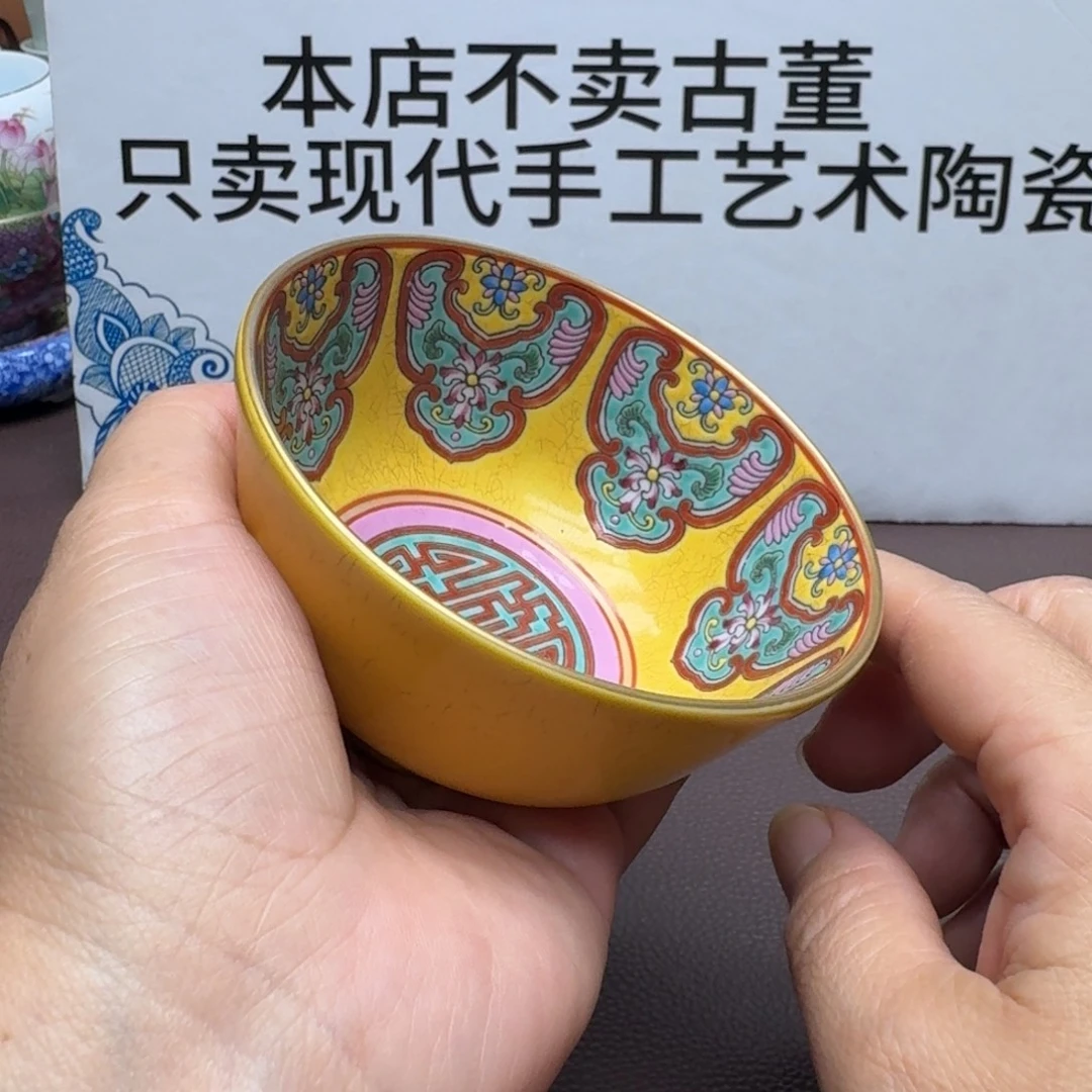 景德镇手工手绘展示