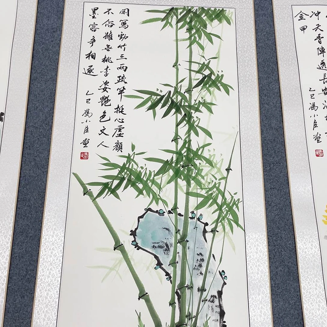 国画手绘小绘画绘画作品