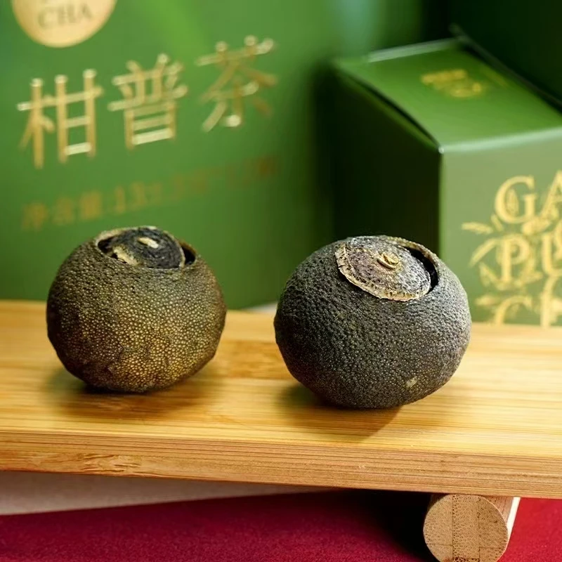 八方茶园清新柑普茶礼盒156克