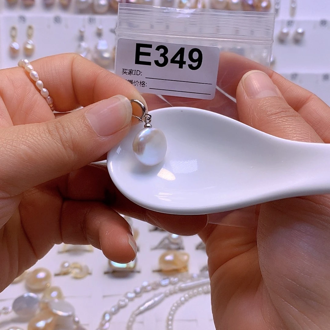 淡水珍珠颈饰银S925镶嵌