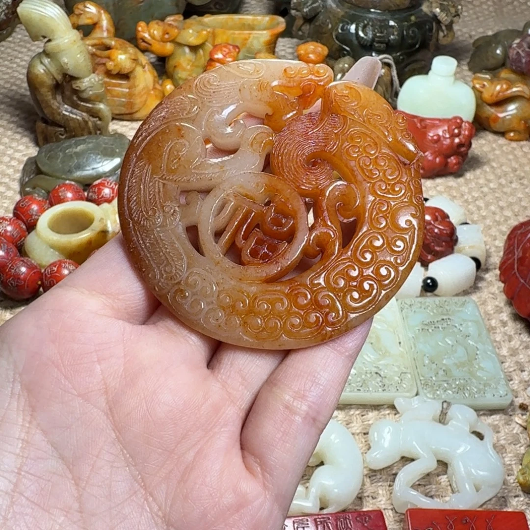 白玉菩提吊坠挂件