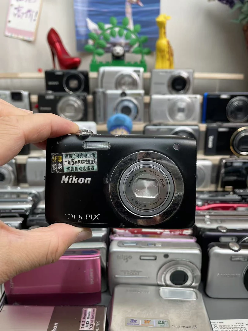 9新 Nikon/尼康 S2600 全套配件 数码CCD相机 福利价