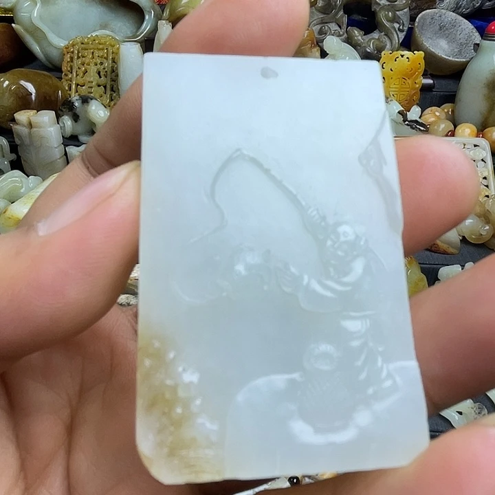 颈饰未镶嵌和田玉