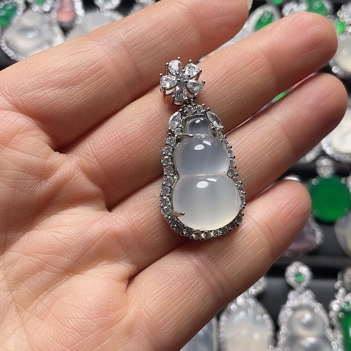 玛瑙/玉髓合金挂件