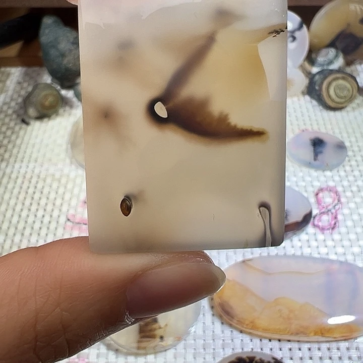 玛瑙/玉髓未镶嵌颈饰