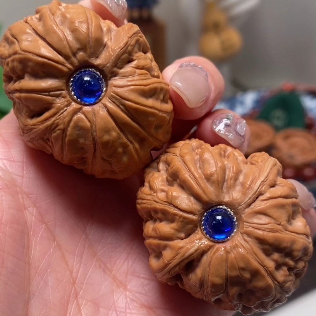 把件文玩核桃43尺寸全品平谷元宝