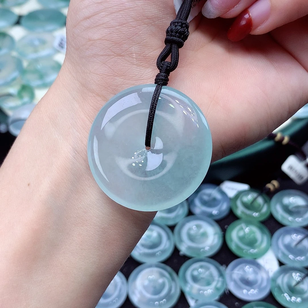 颈饰未镶嵌翡翠编号51尺寸35.5/5.7