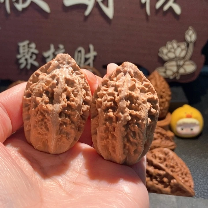 吊坠文玩核桃聚核财婉楸108