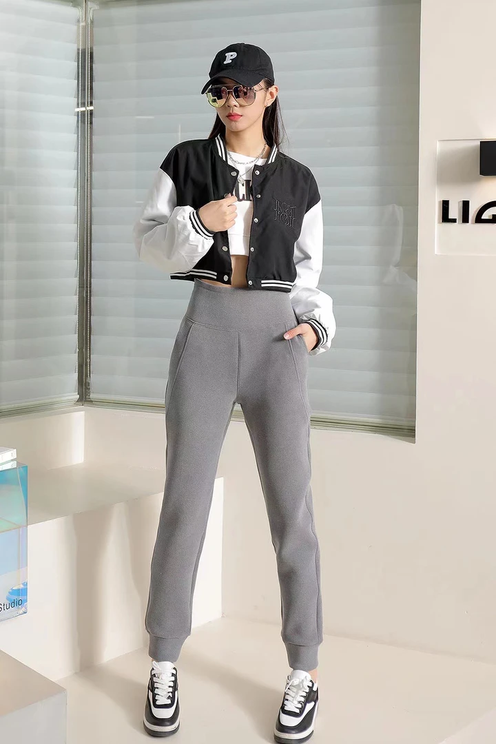 女款加厚防风裤休闲