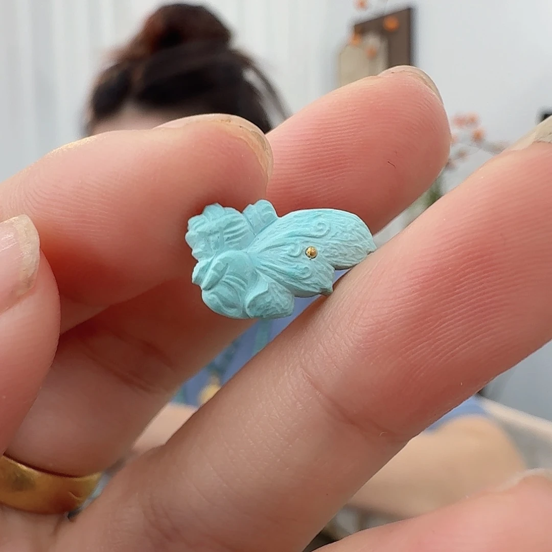 绿松石未镶嵌珠宝半成品