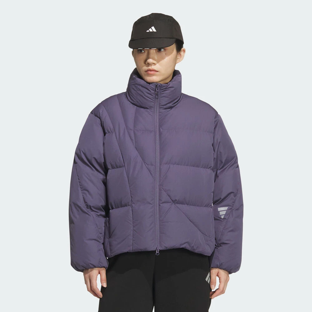 【滔搏联动】adidas女子FUSTL W DJK1双旦礼运动休闲羽绒服KH1471