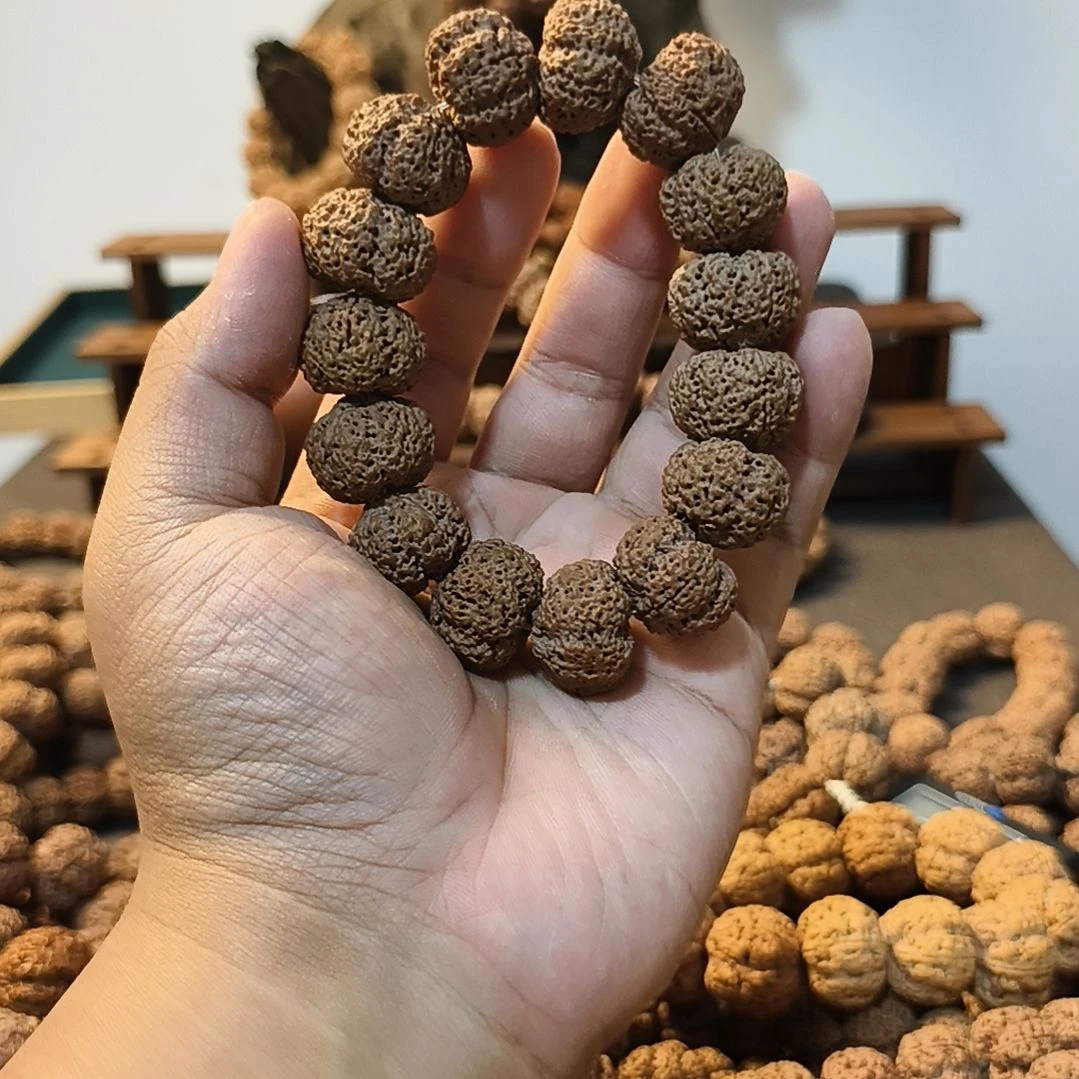 金刚菩提手串22纽扣菠萝蜜