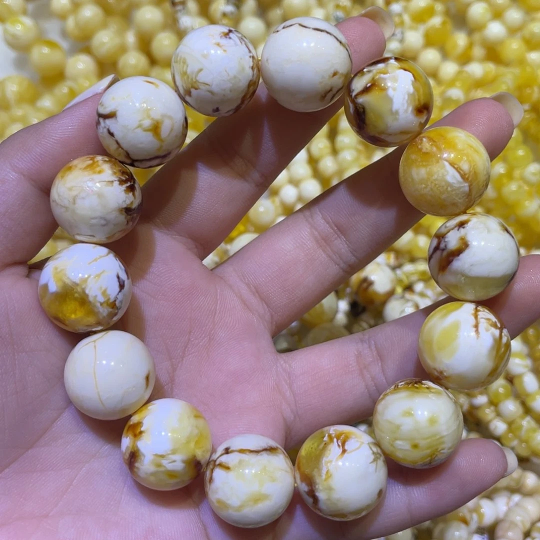 蜜蜡未镶嵌珠宝奇石17.3m