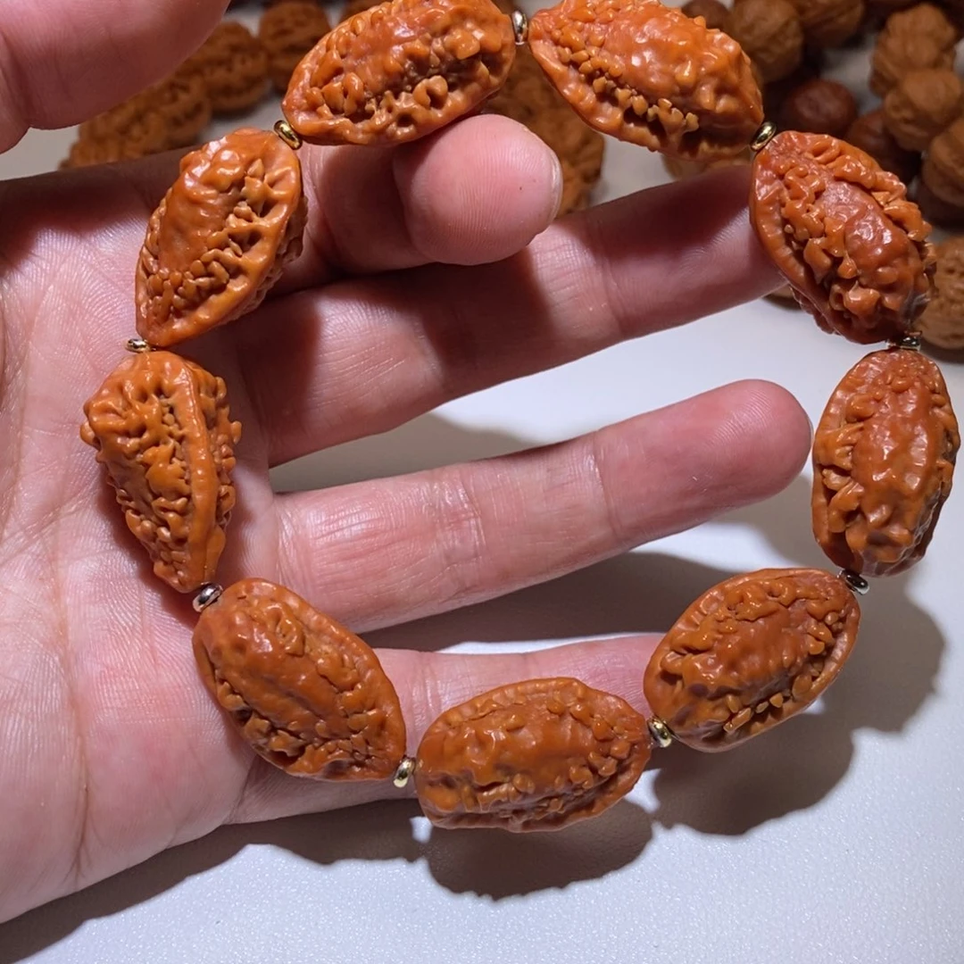 文玩核桃手串精品满肉麒麟脚