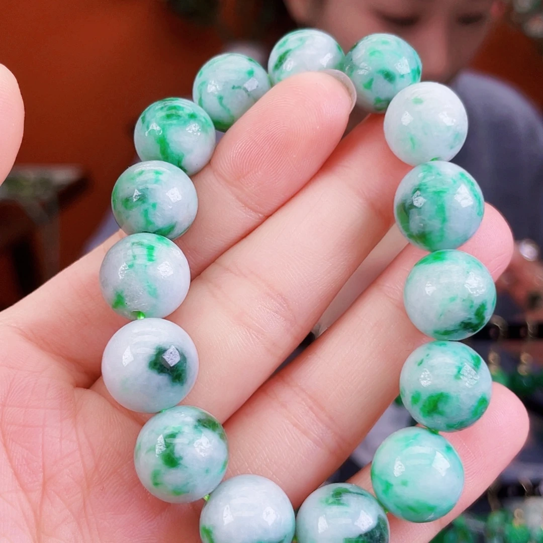 翡翠未镶嵌耳饰饰品