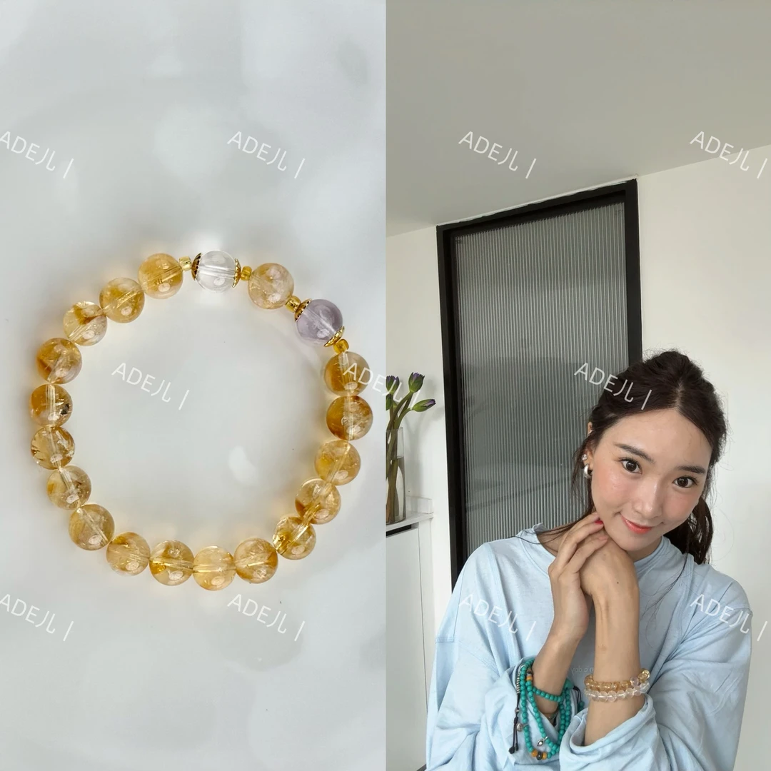 非金属仿水晶手链 ｜ADE儿｜小众手作温柔百搭手串气质时尚