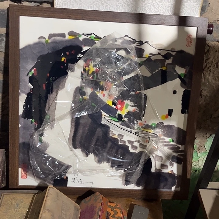 琉璃手工艺品闪购商品老房子的