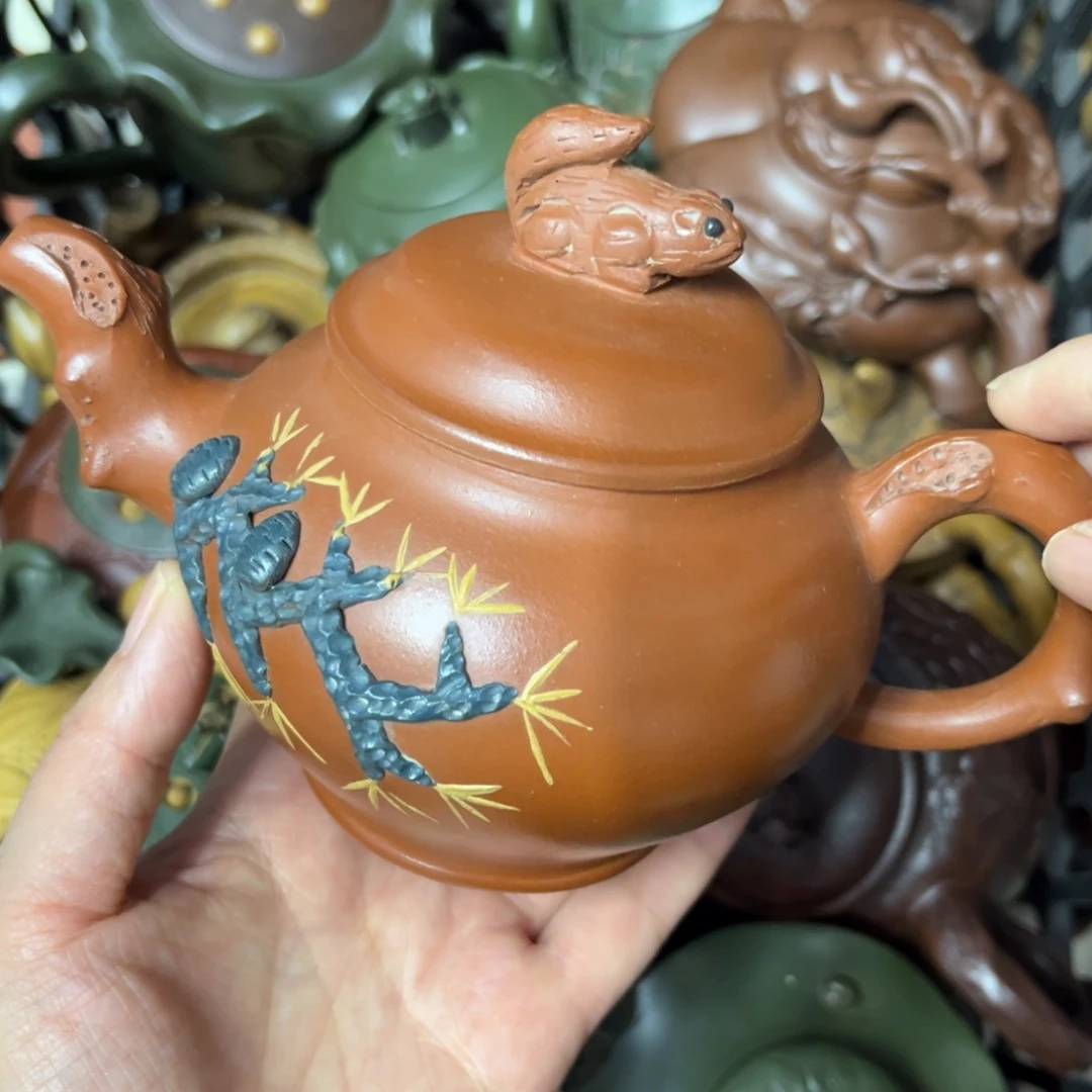 紫砂茶壶紫砂壶泡茶瑕疵
