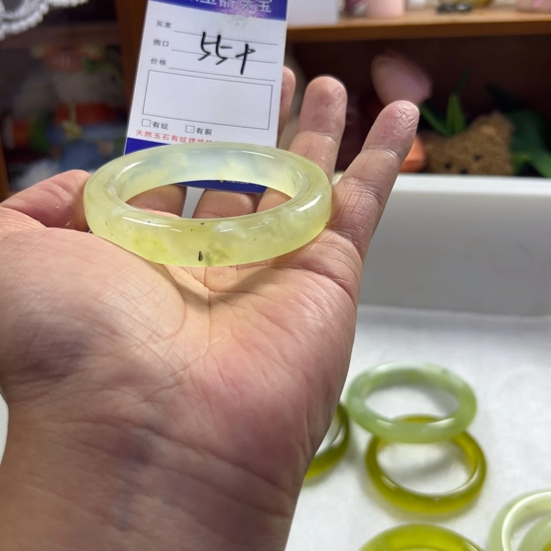 未镶嵌蛇纹石玉手镯559