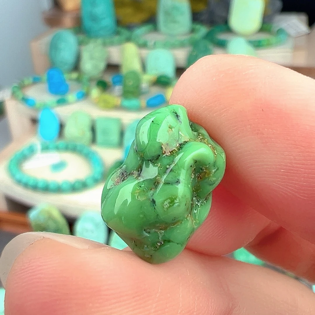 绿松石未镶嵌主播万珍