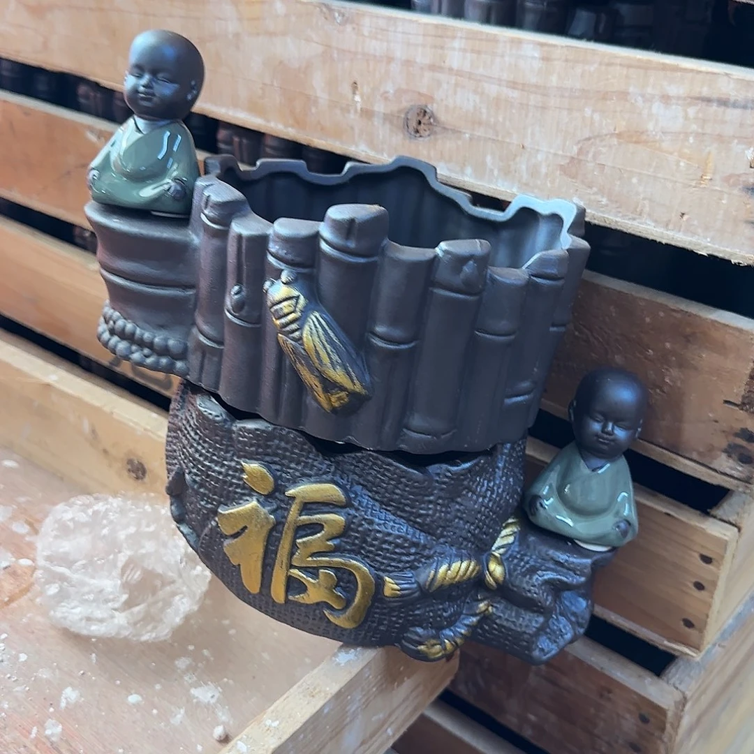 2个盆送随机2个微瑕·小摆件