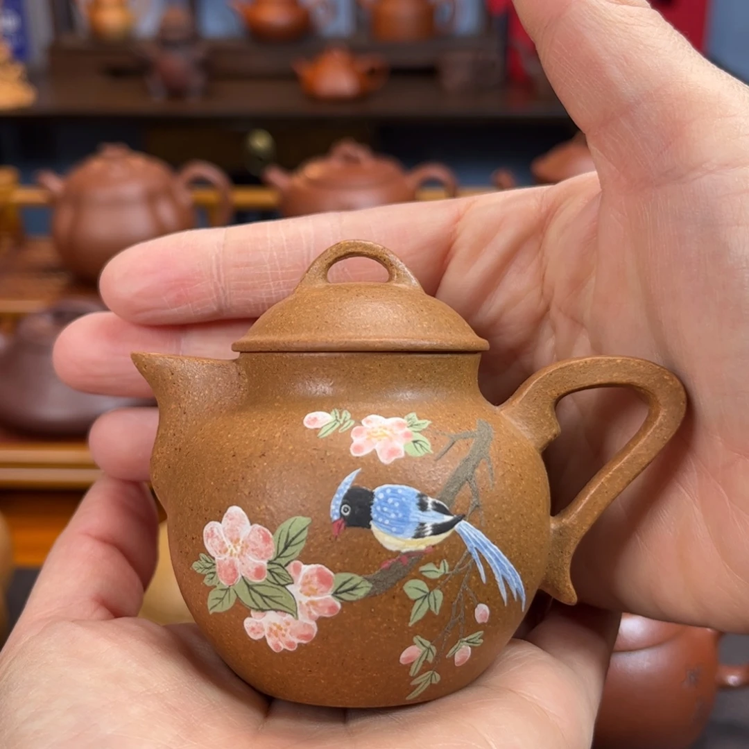 茶壶紫砂宜兴紫砂壶半手工制作