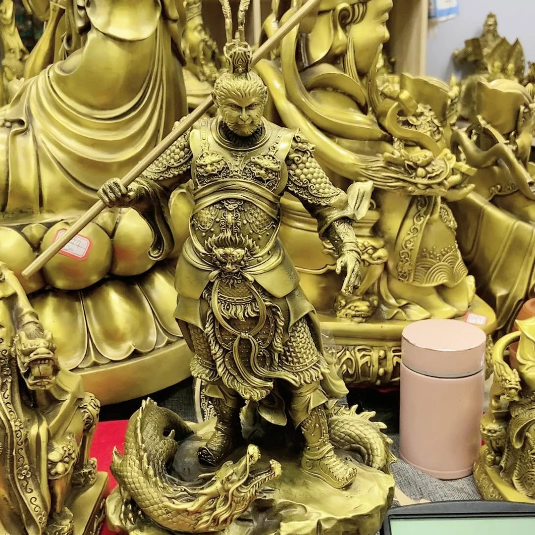 【闪购商品】孙**吖铜精工孙悟空摆件