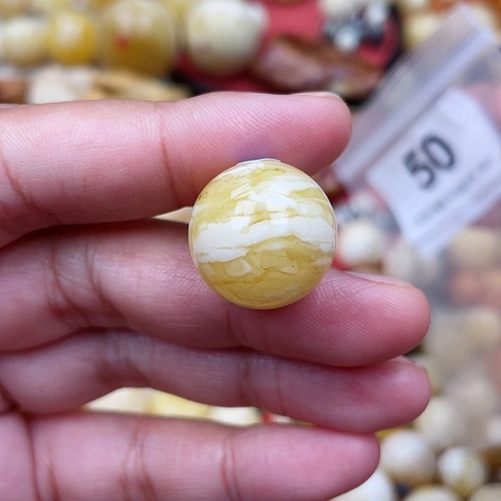 蜜蜡未镶嵌珠宝奇石粉19.2虎皮