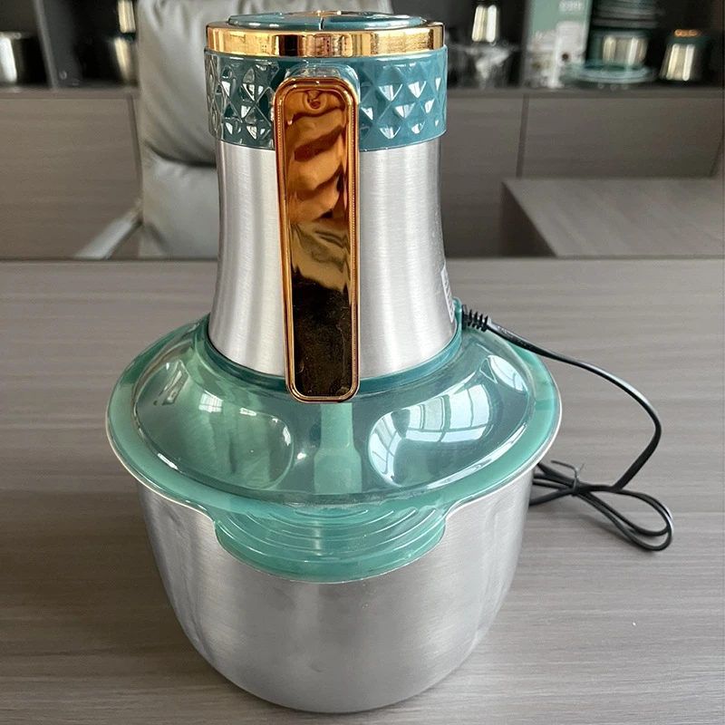 绞肉机纯铜家用5L自动切肉宝电动辅食碎肉机不锈钢搅拌碎肉机