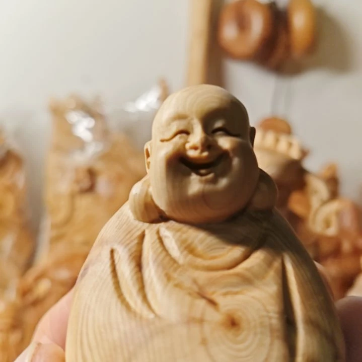 柏木（崖柏）乐乐手把件