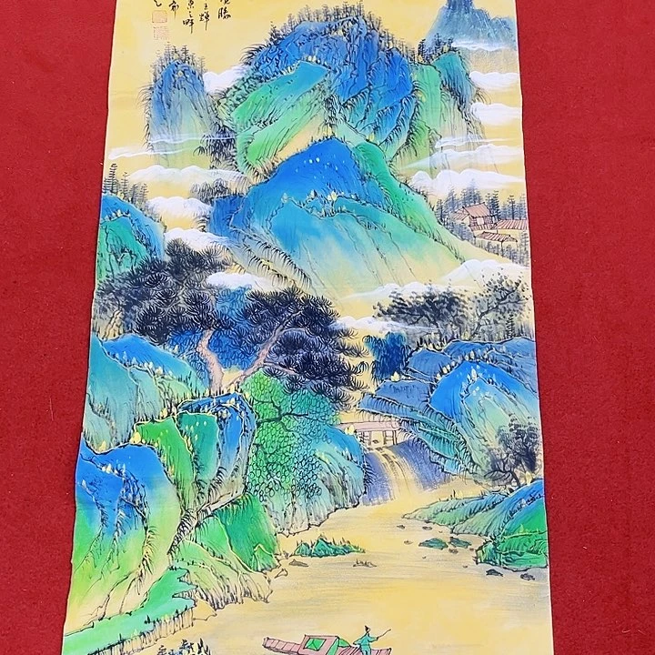 国画手绘画的小可爱