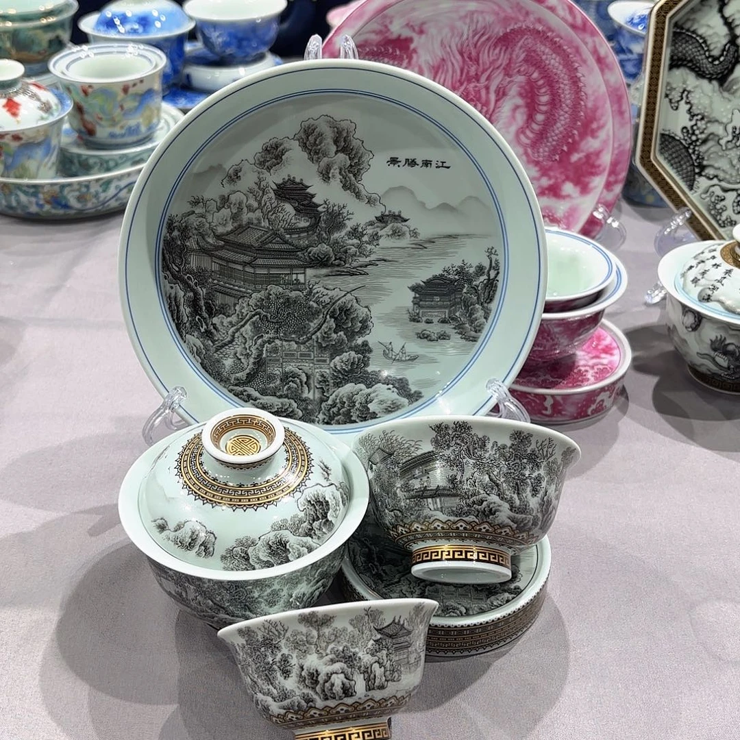 瓷片景德镇瓷器博物陈列展览区和