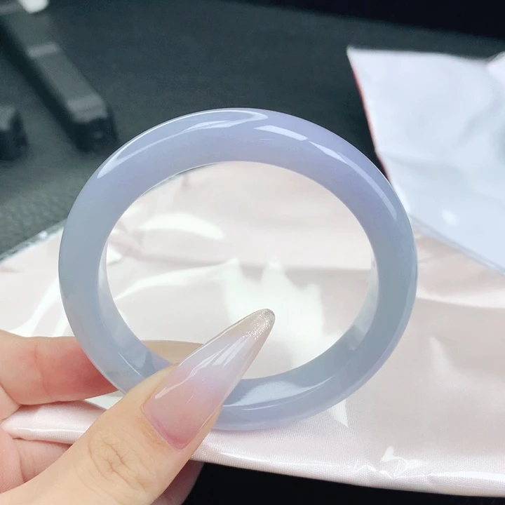 未镶嵌手镯翡翠55-56圈口