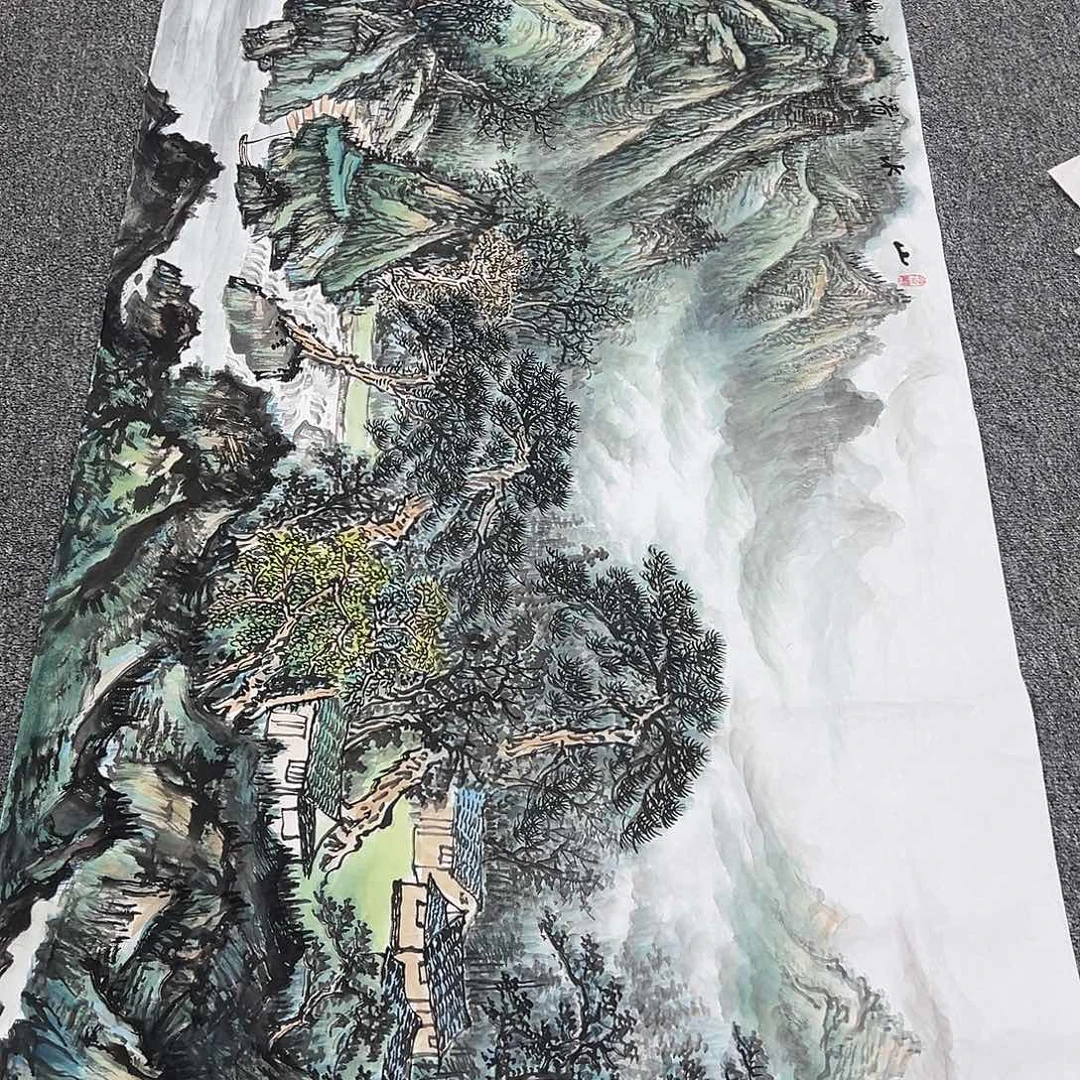 国画国画纯手绘作品