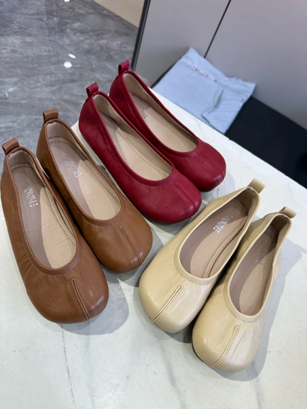 【华尚】推荐夏季软皮瓢鞋