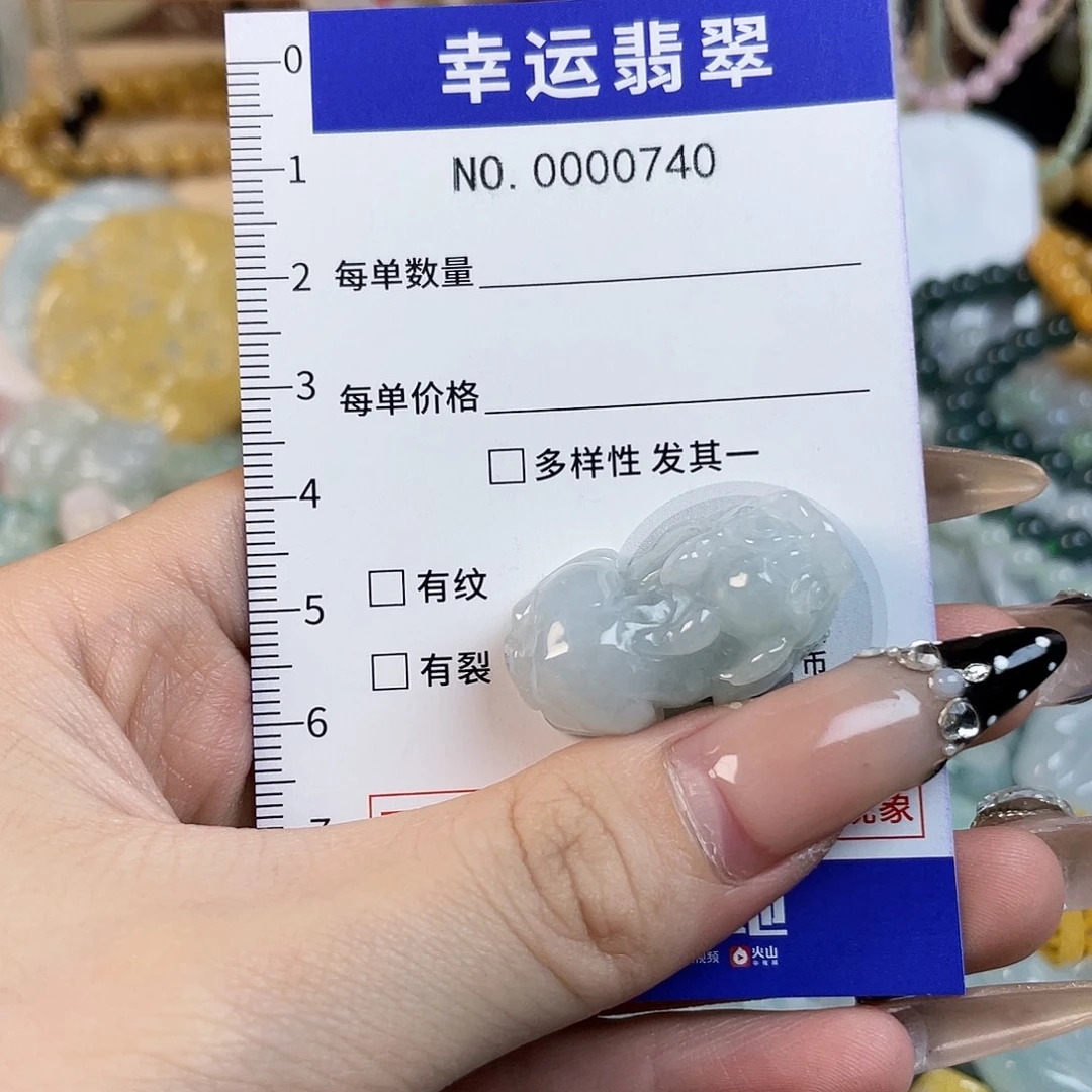 翡翠未镶嵌颈饰Hhh