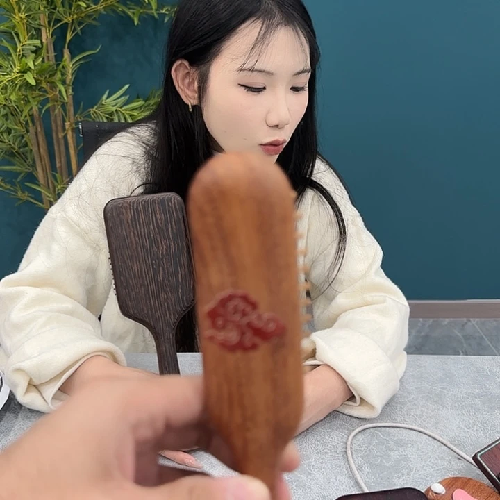 染料紫檀（血檀）梳子梳子梳子