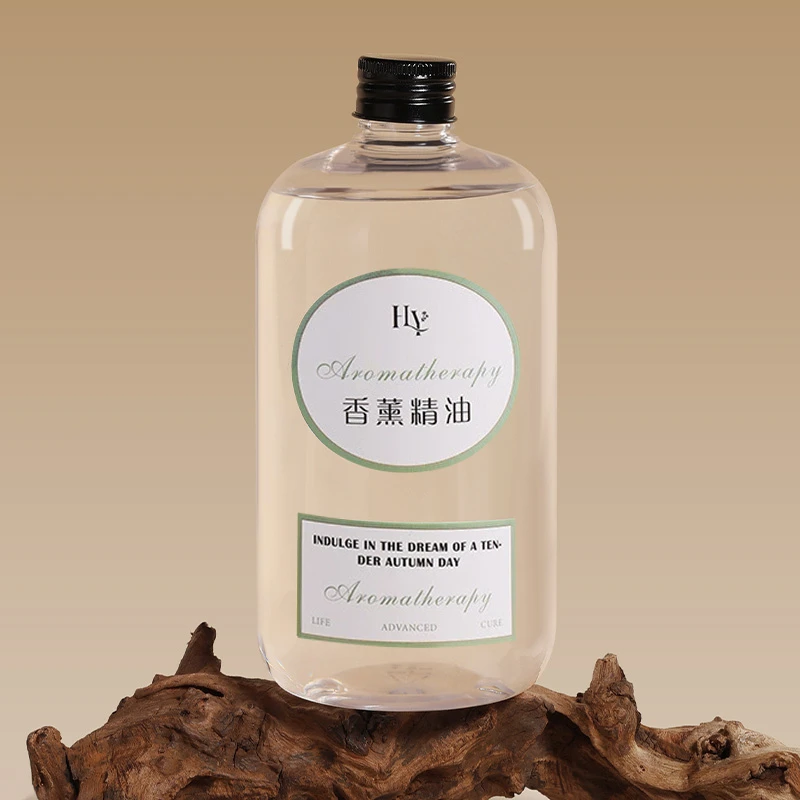 500ML油性家用室内自动喷雾香氛机补充液卫生间空气清新持久留香z