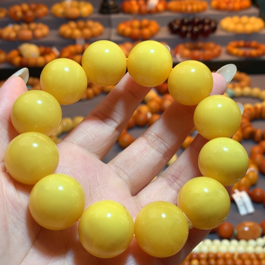 【闪购商品】手串蜜蜡未镶嵌蜜蜡手串