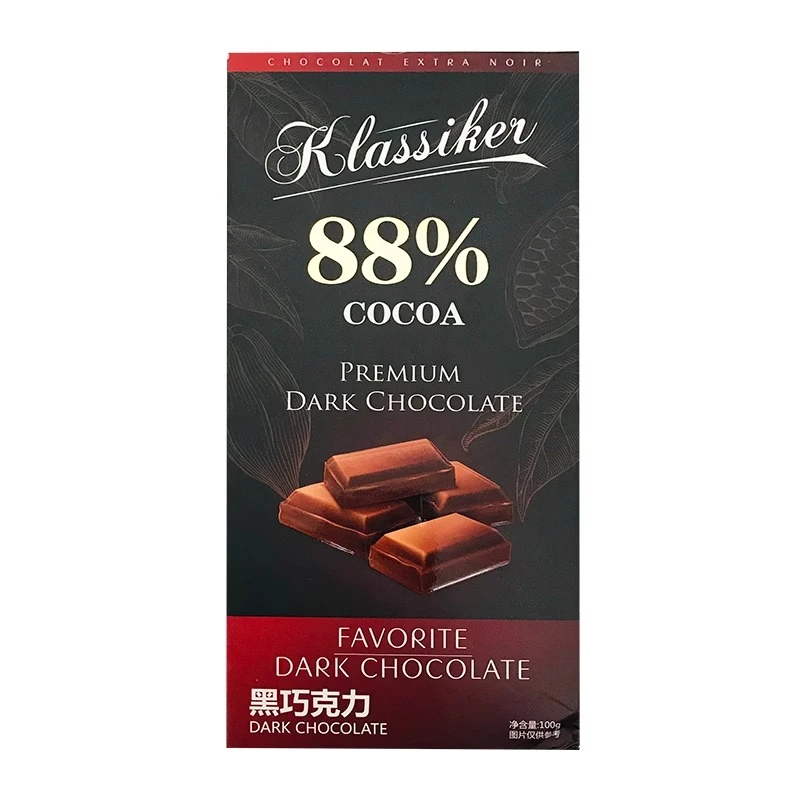2025/06/09（100g*2）柯兰斯克88%72%混合口味黑巧克力