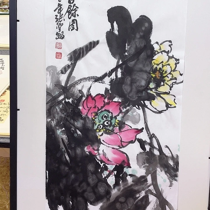 国画张圣敏先生纯手绘作品