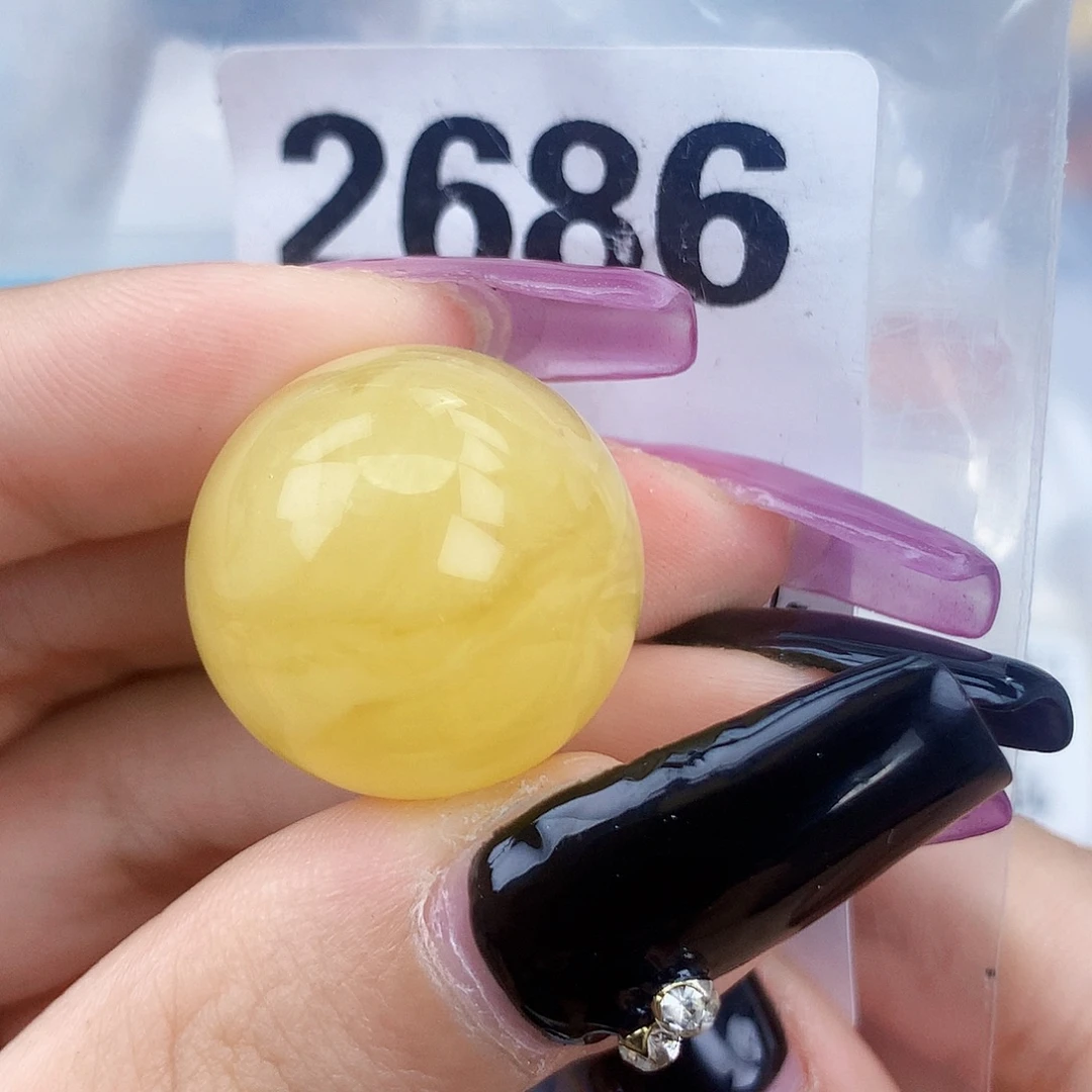 琥珀未镶嵌珠宝奇石21:8植物线