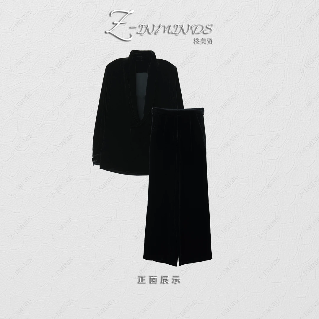Z-INMINDS  秀款丝绒套装