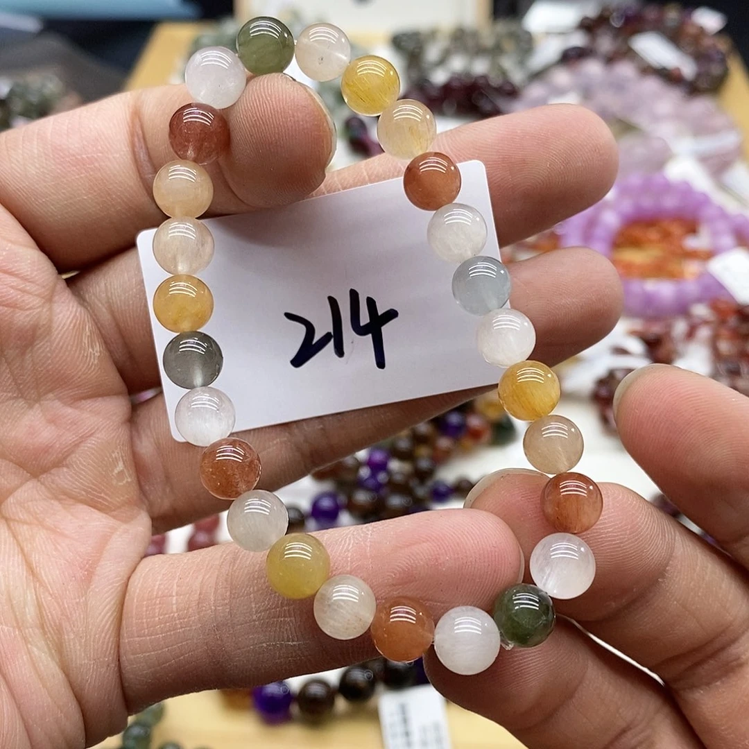 水晶手链未镶嵌天然