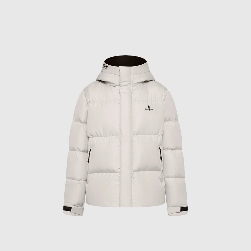 【90白鸭绒】比音勒芬高尔夫冬季新款男士休闲连帽防风保暖羽绒服