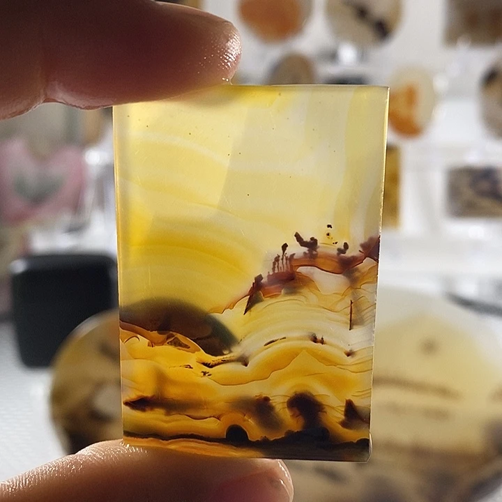 晚***M玛瑙/玉髓未镶嵌颈饰